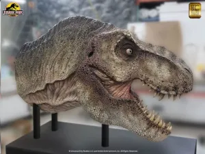 JURASSIC PARK ESTATUA TAMAÑO REAL TYRANNOSAURUS REX HEAD 203 CM