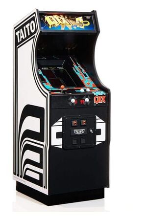 MÁQUINA ARCADE QIX QUARTER DE 44 CM