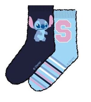 LILO & STITCH PACK 2 CALCETINES STITCH AZUL