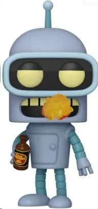FUTURAMA POP! ANIMATION VINYL FIGURA BENDER (EXCLUSIVO) (CHASE) (GLOW) 9 CM