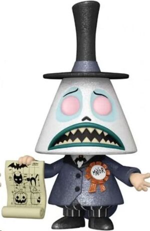 PESADILLA ANTES DE NAVIDAD POP! ANIMATION VINYL FIGURA MAYOR CON MEGAFONO (DGLT) (CHASE) 9 CM 