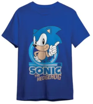 SONIC THE HEDGEHOG CAMISETA AZUL SONIC T - XXL