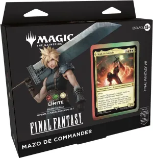 MAGIC - FINAL FANTASY MAZO DE COMMANDER LÍMITE - CASTELLANO