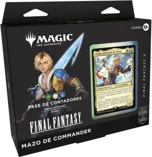 MAGIC - FINAL FANTASY MAZO DE COMMANDER PASE DE CONTADORES - CASTELLANO