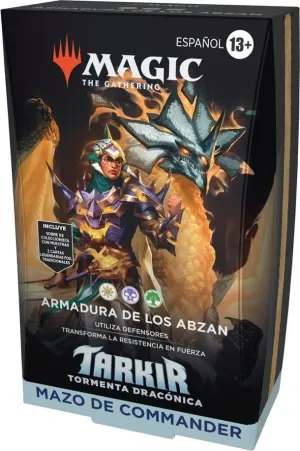 MAGIC - TARKIR DRAGONSTORM MAZO DE COMMANDER ABZAN (BLANCO, NEGRO Y VERDE) - CASTELLANO