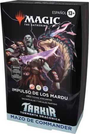 MAGIC - TARKIR DRAGONSTORM MAZO DE COMMANDER MARDU (BLANCO, NEGRO Y ROJO) - CASTELLANO