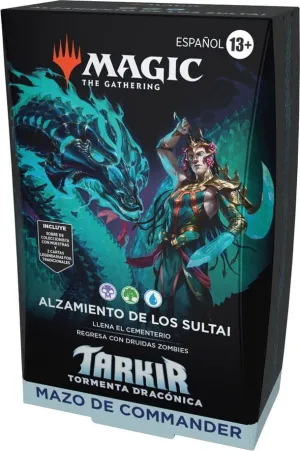 MAGIC - TARKIR DRAGONSTORM MAZO DE COMMANDER SULTAI (NEGRO, VERDE Y AZUL) - CASTELLANO