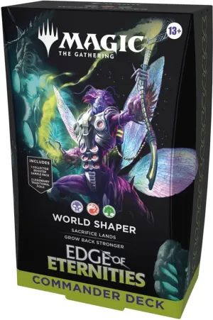 MAGIC - EL CONFÍN DE LA ETERNIDAD MAZO DE COMMANDER WORLD SHAPER (INGLÉS)