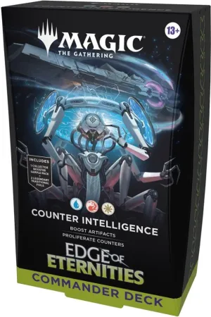 MAGIC - EL CONFÍN DE LA ETERNIDAD MAZO DE COMMANDER COUNTER INTELLIGENCE (INGLÉS)