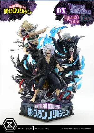 MY HERO ACADEMIA ESTATUA ULTIMATE PREMIUM MASTERLINE TOMURA TOMURA SHIGARAKI, DABI & HIMIKO TOGA DELUXE BONUS VERSION 69 CM