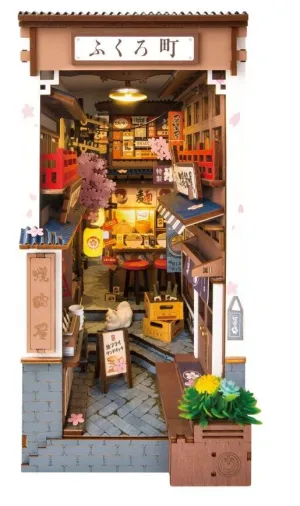 DIY SUJETALIBROS 3D SAKURA WINE ALLEY