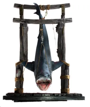 TIBURON ESTATUA 1/12 TIBURON 76 CM