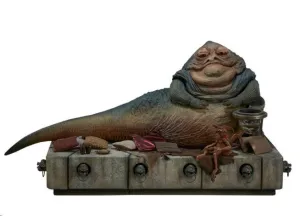 STAR WARS EPISODE VI FIGURA 1/6 JABBA THE HUTT & THRONE DELUXE 34 CM