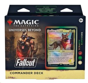 MAGIC - FALLOUT MAZO DE COMMANDER SCRAPPY SURVIVORS (INGLÉS)