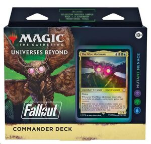 MAGIC - FALLOUT MAZO DE COMMANDER MUTANT MENACE (INGLÉS)