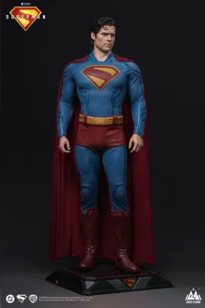 SUPERMAN 2025 ESTATUA TAMAÑO REAL SUPERMAN 208 CM