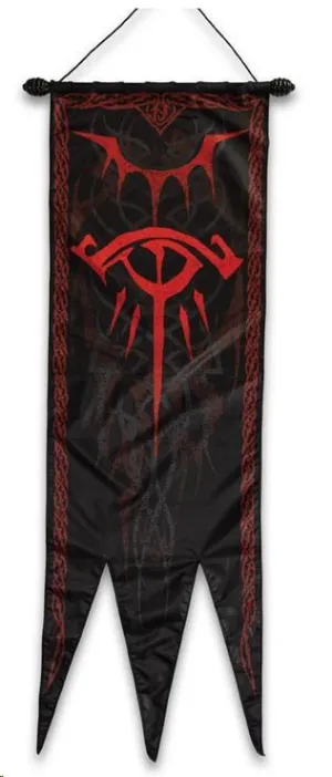 EL SEÑOR DE LOS ANILLOS REPLICA 1/1 ESTANDARTE DE GUERRA DE SAURON 140 CM