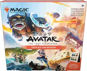 MAGIC - AVATAR: LA LEYENDA DE AANG CAJA DE ESCENA THE BLACK SUN INVASION (INGLÉS)