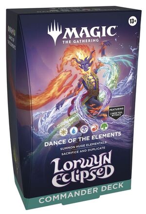 MAGIC - LORWYN ECLIPSADO MAZO DE COMMANDER DANCE OF THE ELEMENTS (INGLÉS)
