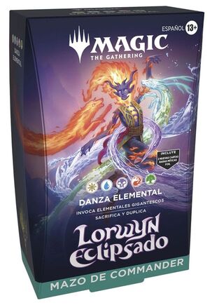 MAGIC - LORWYN ECLIPSADO MAZO DE COMMANDER DANZA ELEMENTAL (CASTELLANO)