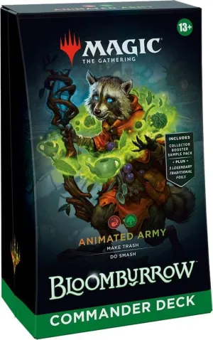 MAGIC - BLOOMBURROW MAZO DE COMMANDER ANIMATED ARMY (INGLÉS)