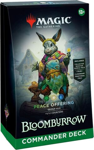 MAGIC - BLOOMBURROW MAZO DE COMMANDER PEACE OFFERING (INGLÉS)