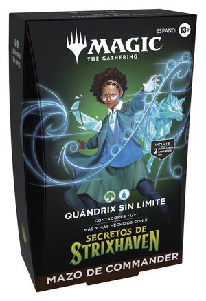 MAGIC - SECRETOS DE STRIXHAVEN MAZO DE COMMANDER QUÁNDRIX SIN LÍMITE