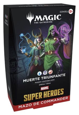 MAGIC - MARVEL SUPER HEROES MAZO COMMANDER MUERTE TRIUNFANTE