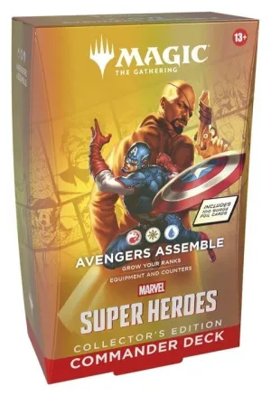 MAGIC - MARVEL SUPER HEROES MAZO COMMANDER EDICIÓN COLECCIONISTA AVENGERS ASSEMBLE (INGLÉS)
