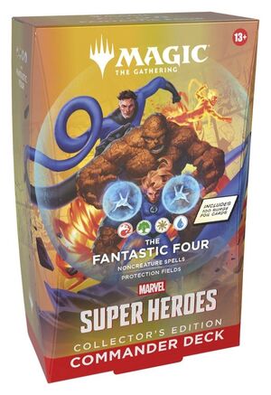 MAGIC - MARVEL SUPER HEROES MAZO COMMANDER EDICIÓN COLECCIONISTA THE FANTASTIC FOUR (INGLÉS)