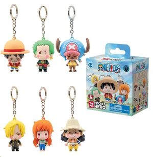 ONE PIECE LLAVEROS POCKET HERO SERIES 2
