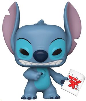 LILO & STITCH FIGURA POP! VINYL STITCH WITH MOOD CHART 9 CM CHASE