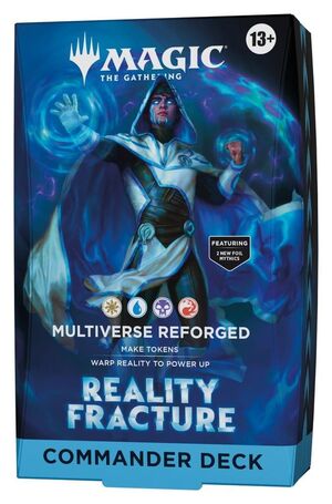 MAGIC - REALIDAD FRACTURADA MAZO DE COMMANDER MULTIVERSE REFORGED (INGLÉS)