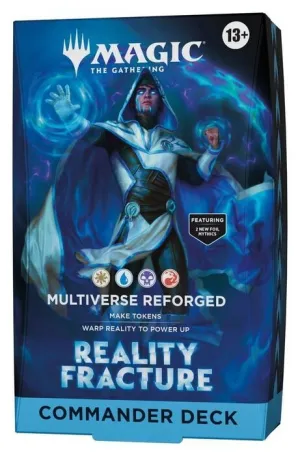 MAGIC - REALIDAD FRACTURADA MAZO DE COMMANDER MULTIVERSE REFORGED (INGLÉS)