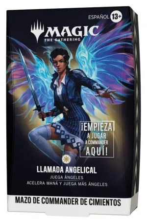 MAGIC - CIMIENTOS MAZO DE COMMANDER LLAMADA ANGELICAL (CASTELLANO)