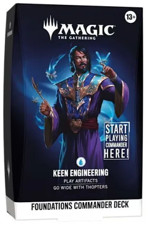 MAGIC - CIMIENTOS MAZO DE COMMANDER KEEN ENGINEERING (INGLÉS)