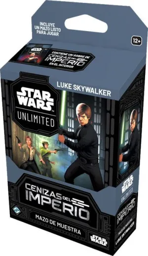 STAR WARS UNLIMITED CENIZAS DEL IMPERIO MAZO LUKE SKYWALKER
