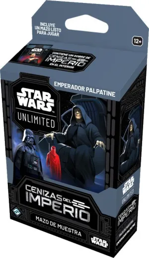 STAR WARS UNLIMITED CENIZAS DEL IMPERIO MAZO EMPERADOR PALPATINE