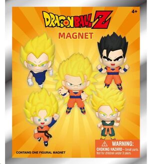 DRAGONBALL Z 3D IMANES DE PVC SERIE 1 BLIND BAG