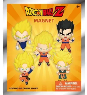 DRAGONBALL Z 3D IMANES DE PVC SERIE 1 BLIND BAG