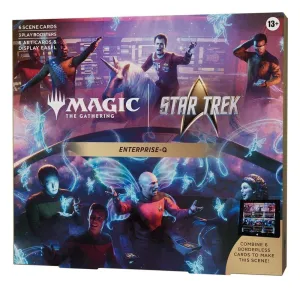 MAGIC - STAR TREK SCENE BOX ENTERPRISE-Q - INGLÉS