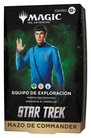 MAGIC - STAR TREK MAZO DE COMMANDER EQUIPO DE EXPLORACIÓN - CASTELLANO