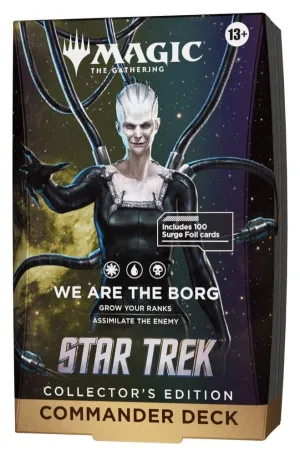 MAGIC - STAR TREK MAZO DE COMMANDER COLECCIONISTA WE ARE THE BORG - INGLÉS