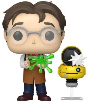 FLUBBER POP! ANIMATION VINYL FIGUREN PROFESSOR W/WEEBO CHASE 9 CM