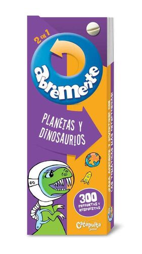 ABREMENTE 2 EN 1: PLANETAS Y DINOSAURIOS