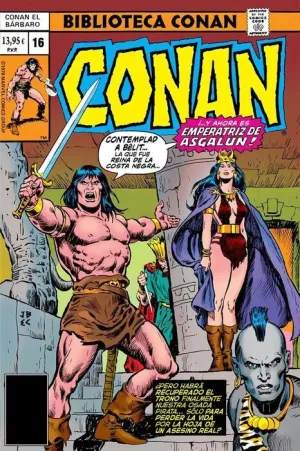 BIBLIOTECA CONAN. CONAN EL BÁRBARO #16