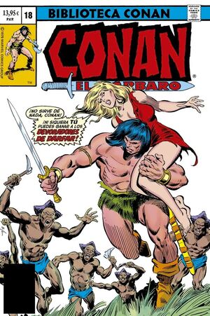 BIBLIOTECA CONAN. CONAN EL BARBARO #18  1979-80