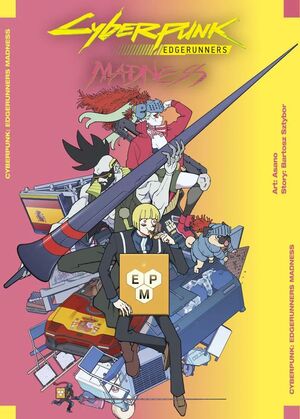 CYBERPUNK EDGERUNNERS: MADNESS #01 (PORTADA ALTERNATIVA)