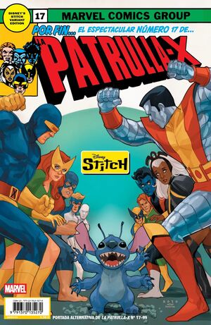 PATRULLA-X #17 (PORTADA ALTERNATIVA DISNEY SITCH)