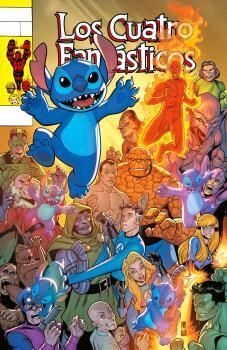 LOS CUATRO FANTASTICOS V7 #186 / 04 (PORTADA ALTERNATIVA STITCH)